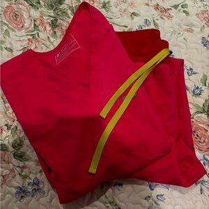 Two sets of figs. COLOR: SMOKEY TAUPE & SHOCKING PINK . BUNDLE OF TWO